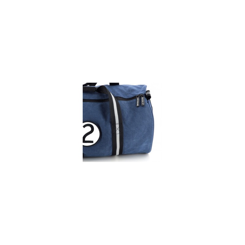 24H Le Mans LEGENDE - Sac forme polochon bleu