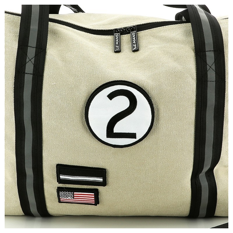 24H Le Mans LEGENDE - Sac de voyage beige