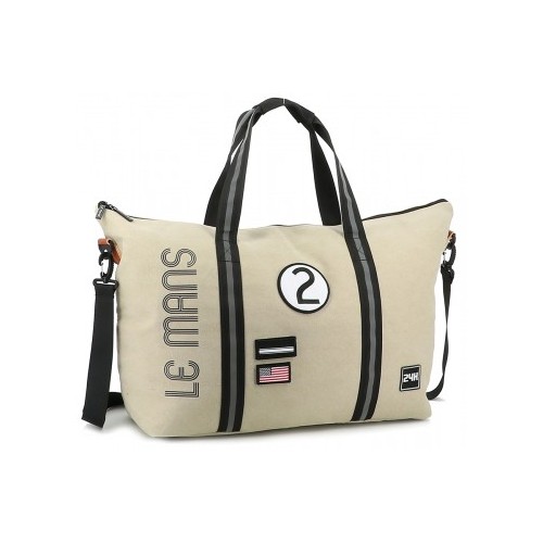 24H Le Mans LEGENDE - Sac de voyage beige