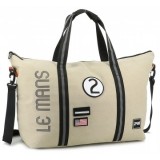 24H Le Mans LEGENDE - Sac de voyage beige