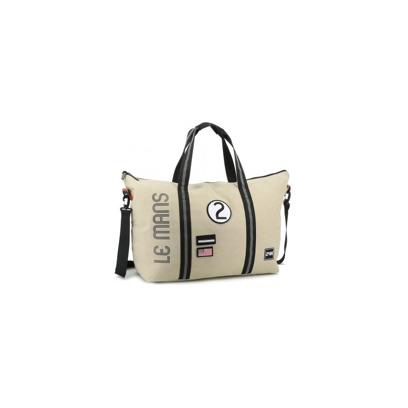 24H Le Mans LEGENDE - Sac de voyage beige