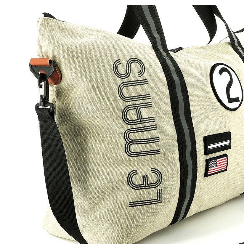 24H Le Mans LEGENDE - Sac de voyage beige