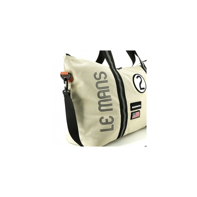 24H Le Mans LEGENDE - Sac de voyage beige