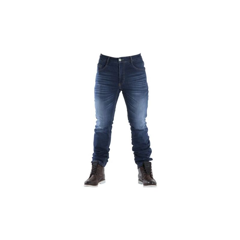 JEAN MOTO HOMME OVERLAP STREET SMALT