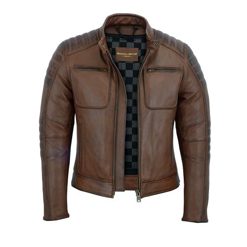 Blouson Moto Homme Cirrus Eight - Sable Avec Protections Homologuées