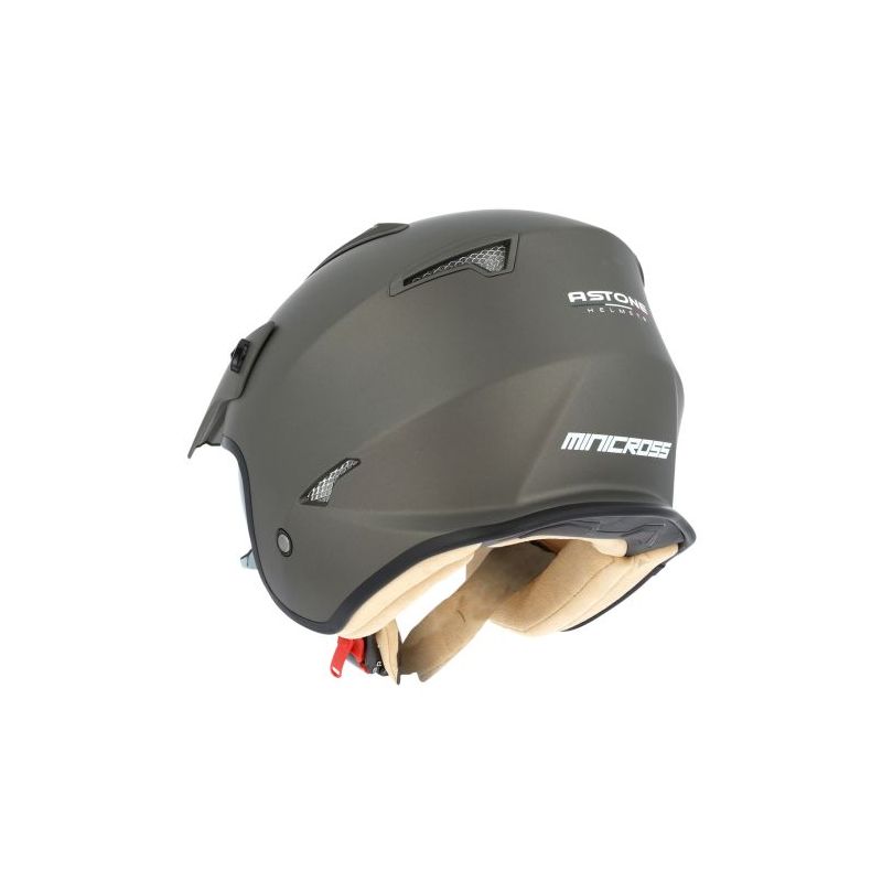 Casque moto jet Astone MINI CROSS monocolor matt