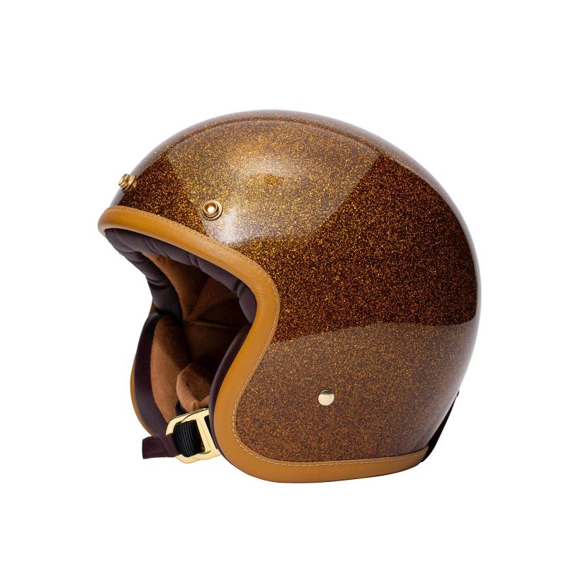 CASQUE JET THE CLASSIC - MÂRKÖ (Marron)