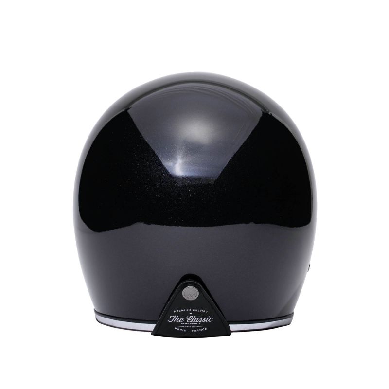 CASQUE JET THE CLASSIC - MÂRKÖ (Noir/Rouge)