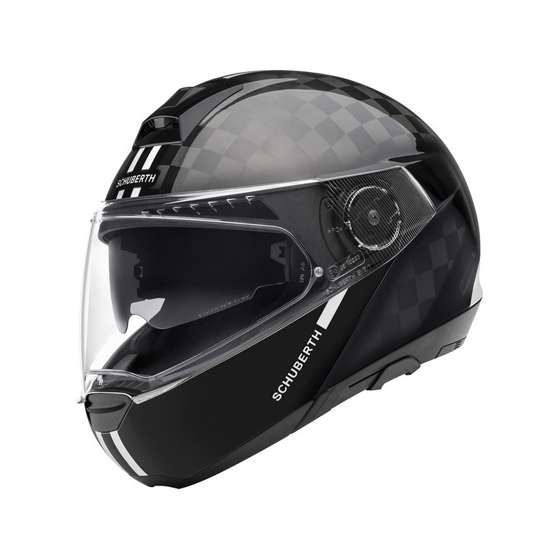 CASQUE C4 PRO CARBON ECE Fusion White-SCHUBERTH