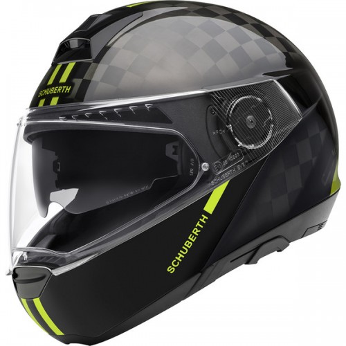 CASQUE C4 PRO CARBON ECE Fusion Yellow-SCHUBERTH