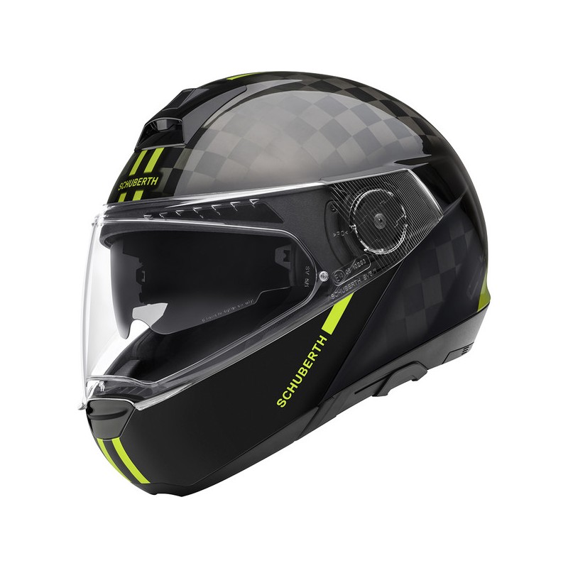 CASQUE C4 PRO CARBON ECE Fusion Yellow-SCHUBERTH