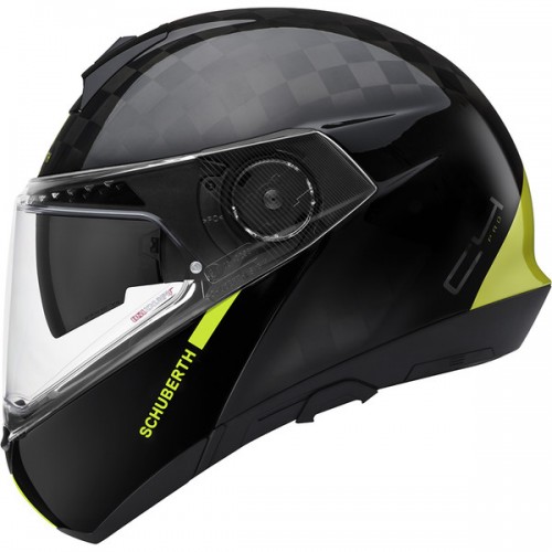 CASQUE C4 PRO CARBON ECE Fusion Yellow-SCHUBERTH