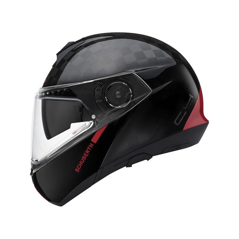 CASQUE C4 PRO CARBON ECE Fusion Red-SCHUBERTH