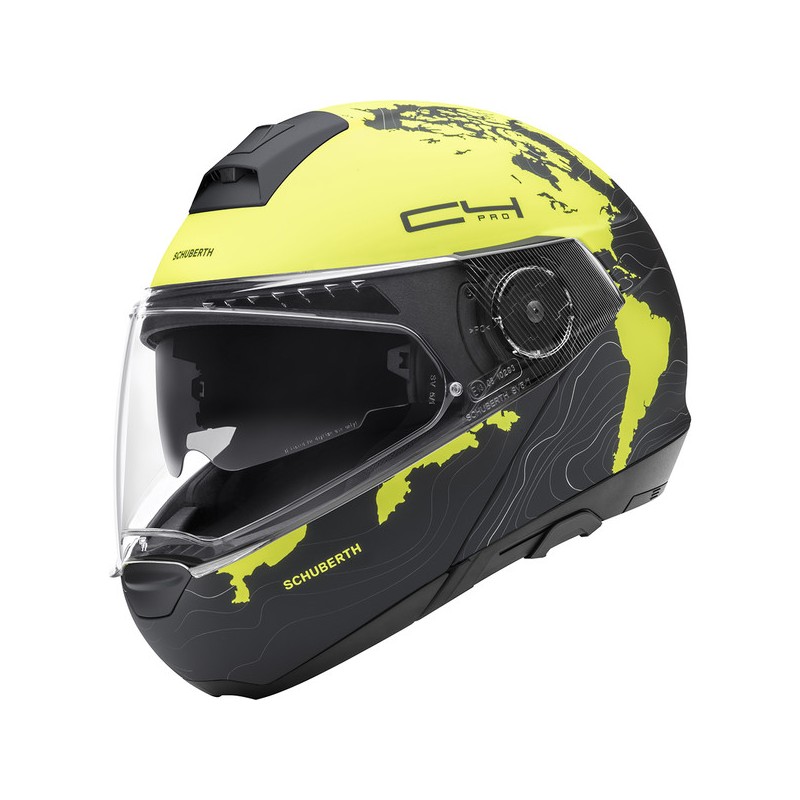 CASQUE C4 PRO ECE Magnitudo Yellow-SCHUBERTH