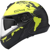 CASQUE C4 PRO ECE Magnitudo Yellow-SCHUBERTH