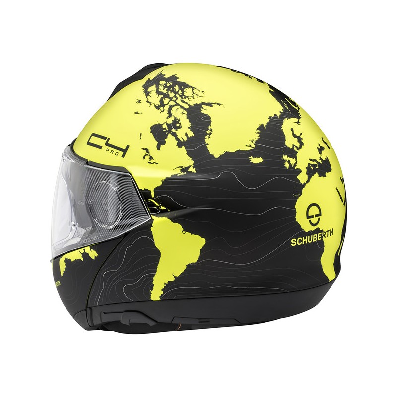 CASQUE C4 PRO ECE Magnitudo Yellow-SCHUBERTH