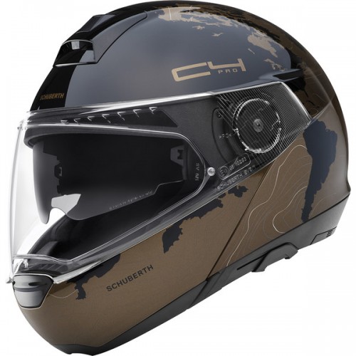 CASQUE C4 PRO ECE Magnitudo Brown-SCHUBERTH