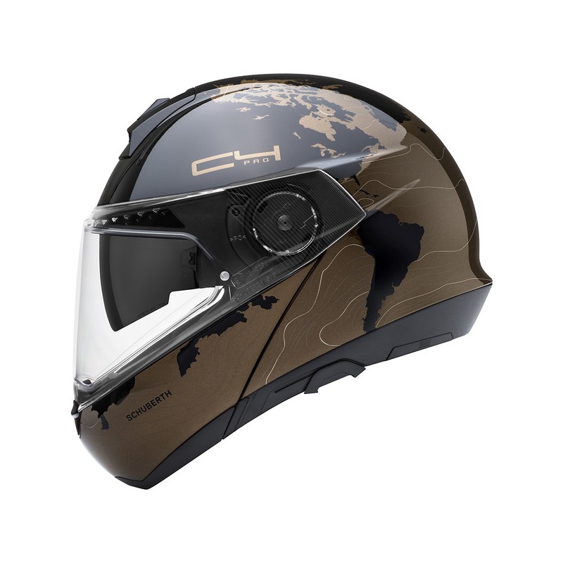 CASQUE C4 PRO ECE Magnitudo Brown-SCHUBERTH