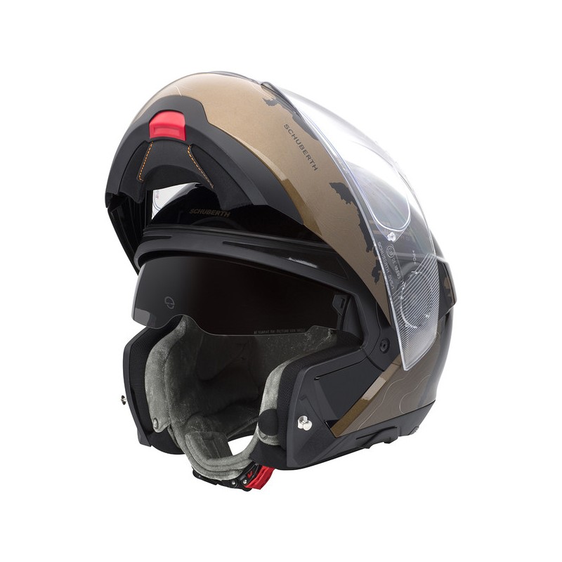 CASQUE C4 PRO ECE Magnitudo Brown-SCHUBERTH