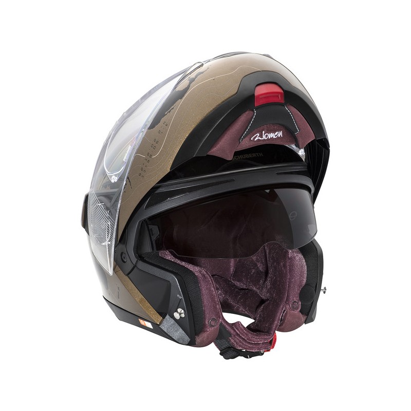 CASQUE C4 PRO WOMEN ECE Magnitudo Brown-SCHUBERTH