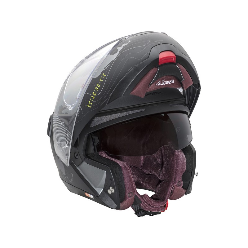 CASQUE C4 PRO WOMEN ECE Magnitudo Black-SCHUBERTH