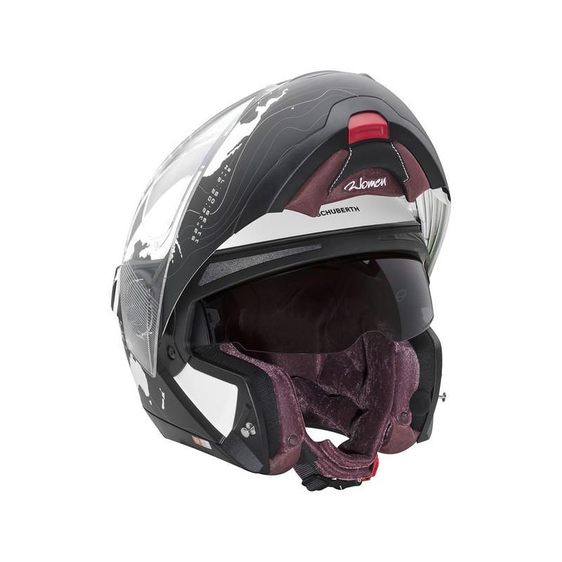 CASQUE C4 PRO WOMEN ECE Magnitudo White-SCHUBERTH