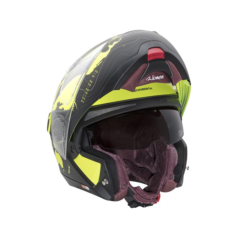 CASQUE C4 PRO WOMEN ECE Magnitudo Yellow-SCHUBERTH