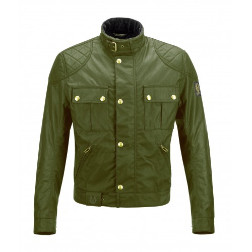 Blouson BELSTAFF - Brooklands Waxed 8oz Cotton British Green