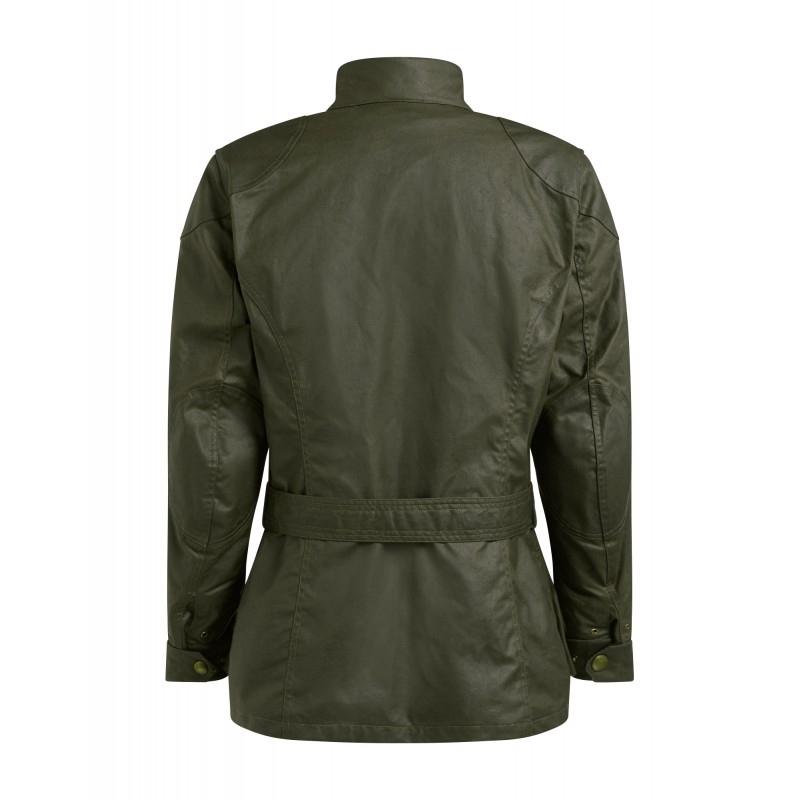 VESTE TRIALMASTER PRO WAX10OZ OLIVE GREEN-BELSTAFF