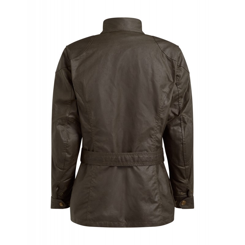 VESTE TRIALMASTER PRO WAX10OZ MAHOGANY-BELSTAFF