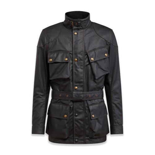 VESTE TRIALMASTER PRO WAX10OZ BLACK-BELSTAFF