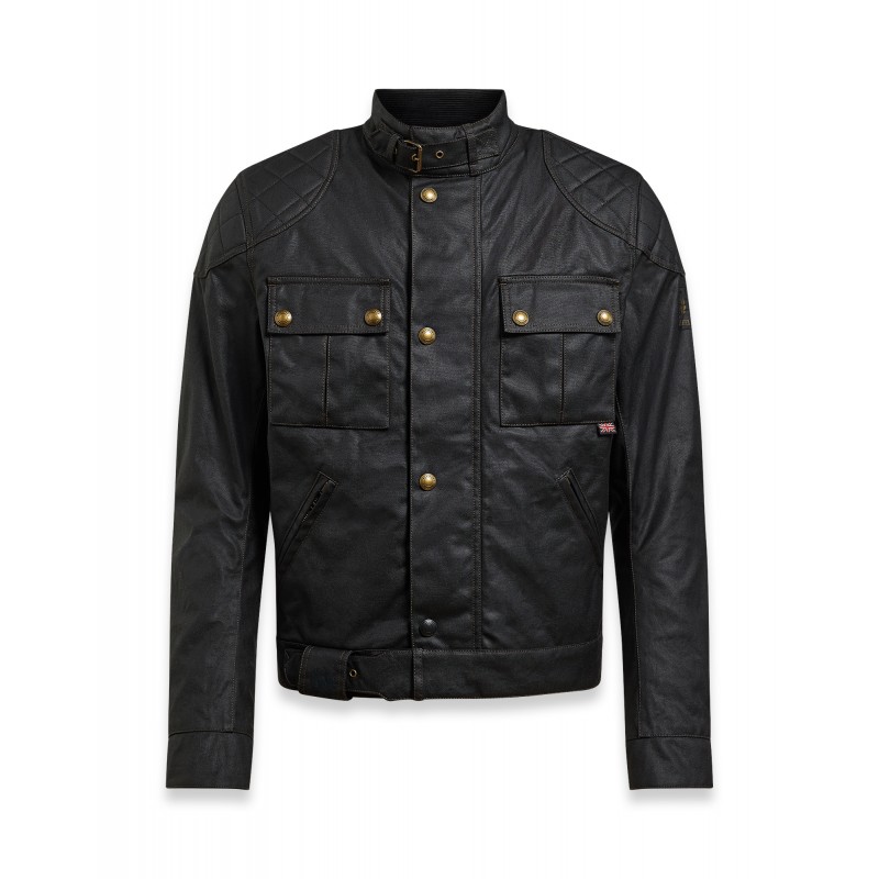 BLOUSON BROOKLANDS 2.0 WAX BLACK-BELSTAFF