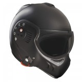 CASQUE MODULABLE BOXER V8 FULL BLACK-ROOF