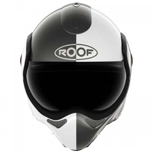 Casque Boxer V8 Bond ROOF Blanc/Noir - , Casque modulable