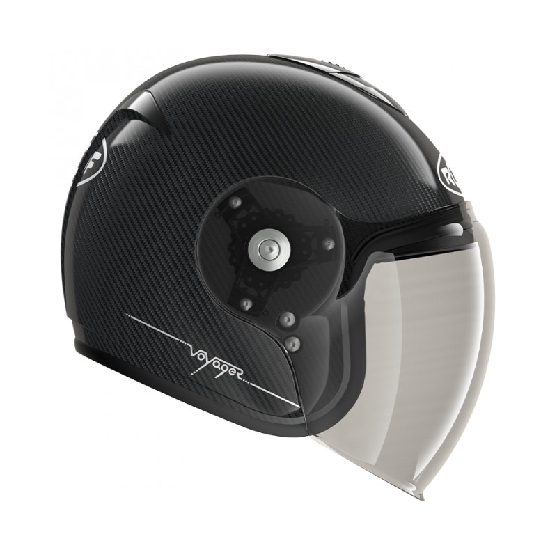 CASQUE JET RO38 VOYAGER CARBON-ROOF