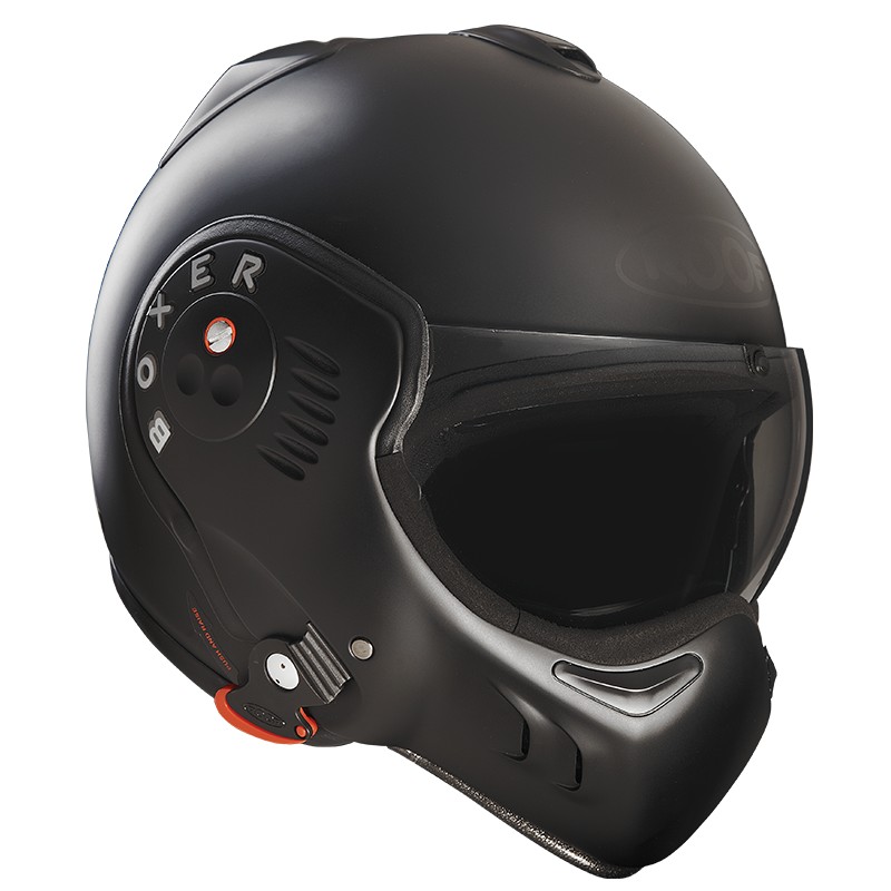 CASQUE RO5 BOXER V8 FULL BLACK - ROOF