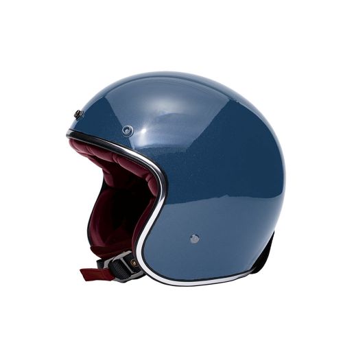 CASQUE JET THE CLASSIC - MÂRKÖ (Blue/red)