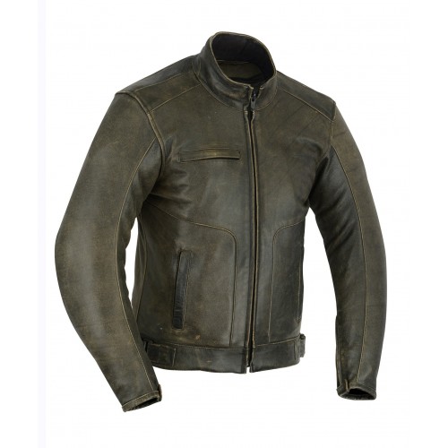 BLOUSON MOTO CUIR SAN DIEGO - VSTREET