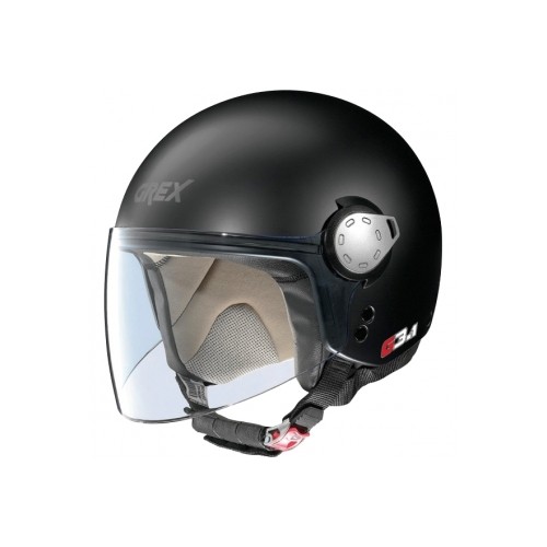 Casque moto jet enfant IXS HX109 KID blanc casque pour enfant moto side car