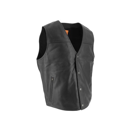 GILET CUIR ADULTE SOUBIRAC