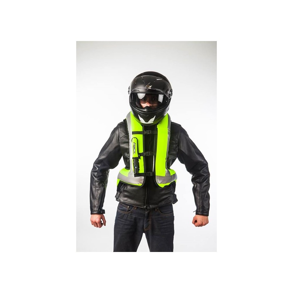 gilet moto fluo