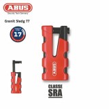 Antivol Bloque-disque ABUS 77 Granit Sledg grip rouge