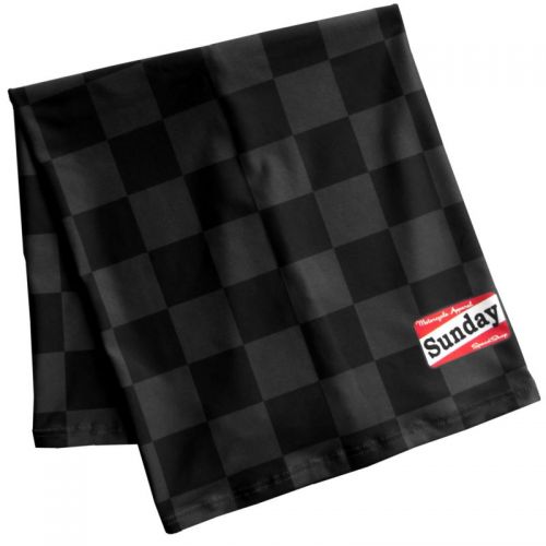 Tour de cou Sunday SpeedShop Scarf Damier Noir &amp; Gris