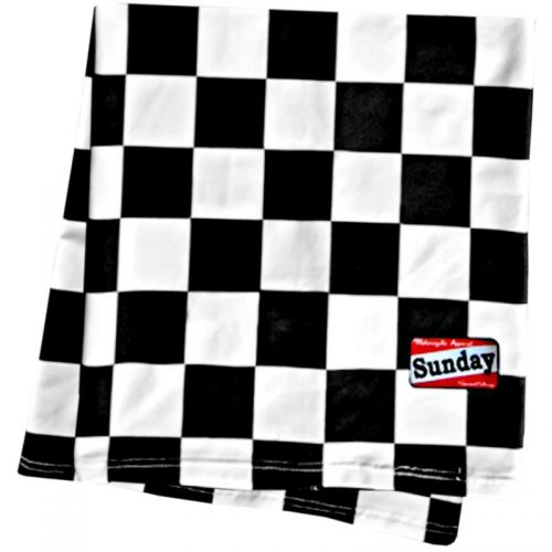 Tour de cou Sunday SpeedShop Scarf Damier Noir &amp; Blanc