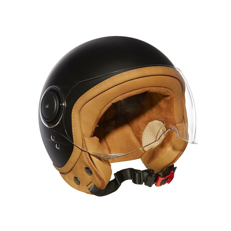 Casque Moto Jet ELEMENTS -MÂRKÖ (Noir-Matt)