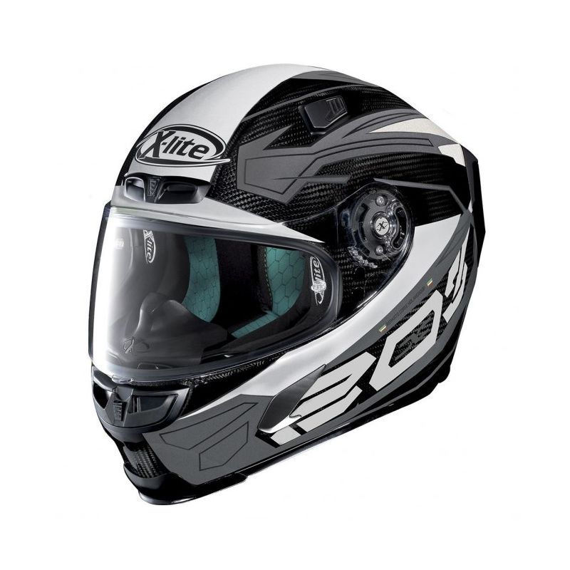 Casque Moto Intégral NOLAN - X803 Ultra Carbon Tester White