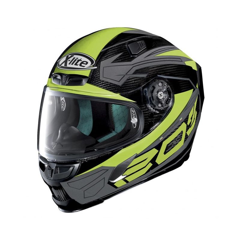 Casque Moto Intégral NOLAN - X803 Ultra Carbon Tester Yellow