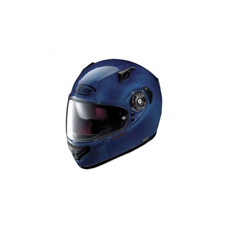 Casque Moto Intégral NOLAN - X661 Extreme Titantech Tinto n-Com Blue