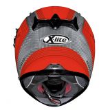 Casque Moto Intégral NOLAN - X661 Extreme Titantech Tinto n-Com Red