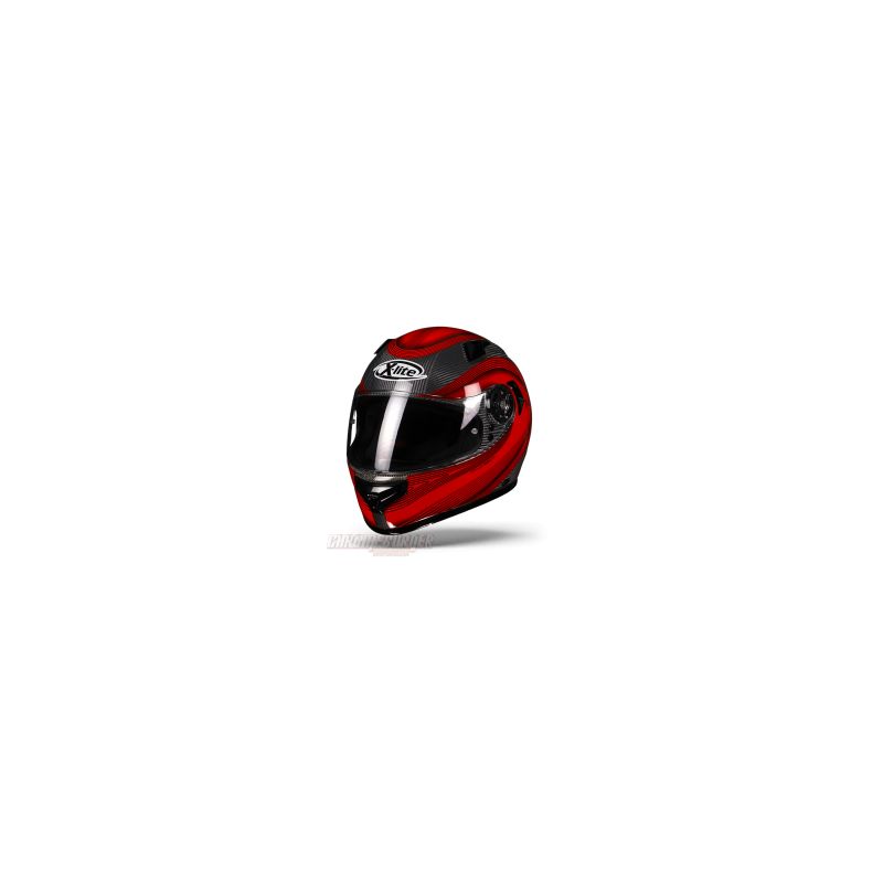 Casque Moto Intégral NOLAN - X661 Extreme Titantech Tinto n-Com Red